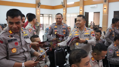 Kapolres Purworejo Resmikan Gedung Auditorium dan Launching Majalah Polres Purworejo News