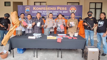 Tanam Ganja di Atap Rumah, Seorang Warga Brebes Diringkus Polisi