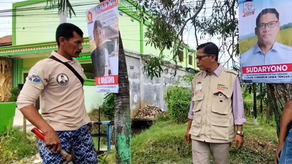 Mantan Ajudan Prabowo Maju Cagub Jateng, Relawan di Pati Pasang 10 Ribu Poster