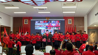 Megawati Lantik Ganjar dan Ahok Jadi Pengurus PDIP, Ini Daftar Jabatannya