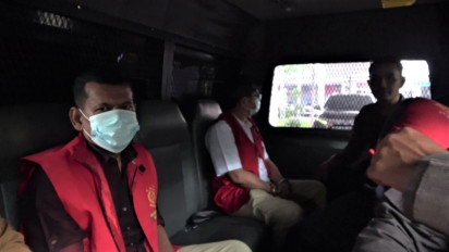 Rugikan Negara Rp3,7 M, Tim Pidsus Kejati Sumut Tahan 2 Tersangka Dugaan Korupsi Pekerjaan Konstruksi Jalan