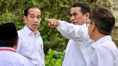 Bareng Amran Salurkan Pompa untuk Petani Bantaeng, Jokowi: Ini akan Tingkatkan Produksi Pangan