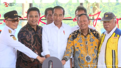 Menelan Anggaran Rp 1,6 Triliun, Bendungan Pammukulu Akhirnya Diresmikan Presiden Jokowi