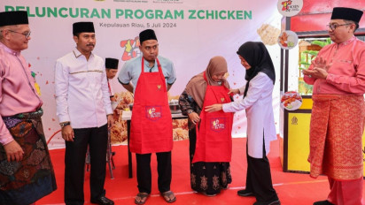 Bersama BAZNAS RI, BAZNAS Kepri Luncurkan Program ZChicken di Kepulauan Riau