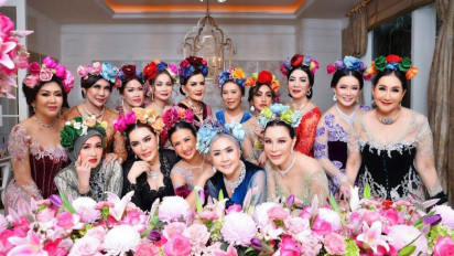 Keindahan Motif Kain Betawi di HUT Jakarta, Eni Joe Gandeng Amero Jewelry Wujudkan Kekayaan Budaya Indonesia