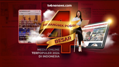 INFOGRAFIS: Makin Gacor, tvOneNews.com Merangsek Posisi 4 Besar Media Online Terpopuler 2024 di Indonesia