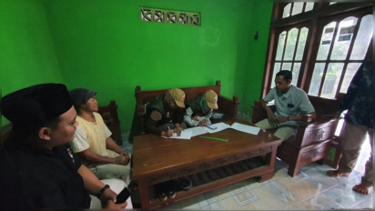 KPU Nganjuk Lakukan Coklit Jelang Pilkada Serentak, Ribuan Petugas Datangi Rumah Warga