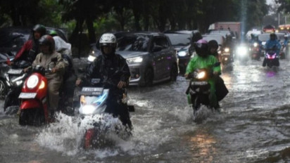 Imbas Hujan Seharian, 42 RT di Jakarta Terendam Banjir