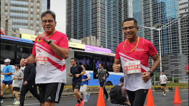 Saleh Husin Giat Akhir Pekan dengan Olahraga