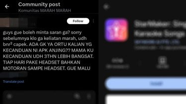 Curhat Netizen Soal Aplikasi Karaoke yang Bikin Ibu Bapaknya Kecanduan, Berawal Cuma Karaokean Sampai Jadi Selingkuhan Suami Orang