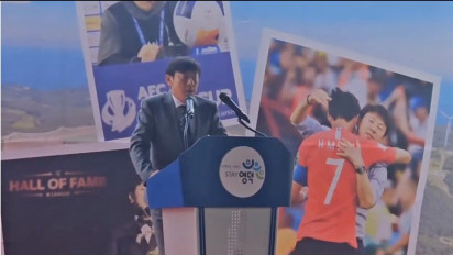 Di Hadapan Pejabat Korea Selatan, Shin Tae-yong dengan Bangga Memperkenalkan Dirinya sebagai Pelatih Timnas Indonesia: Saya Putra Yeongdeok… 