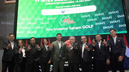 PT Intra Golflink Resort Tbk Resmi Melantai di Bursa, Saham Perusahaan Milik Putra Tommy Soeharto Ini Melonjak Hingga 35 Persen