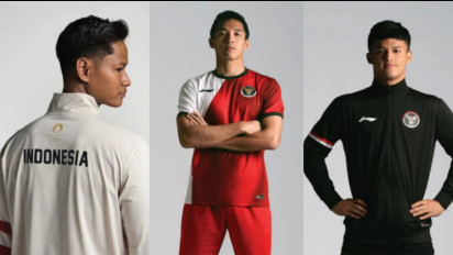 Ketimbang Punya Malaysia, Desain Jersey Olimpiade Indonesia Dianggap Lebih Bagus dan Simpel, Konten Kreator Negeri Jiran: Baju Tim Kita Mirip....