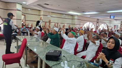 KKHI Madinah Gelar Ngobras Gerakan Jantung Sehat Jemaah Haji