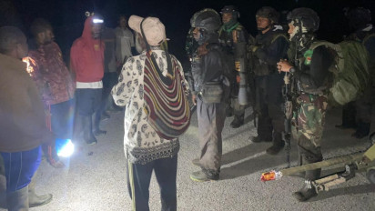 Bandara Agandugume Berhasil Dikuasai TNI Dari Gerombolan OPM