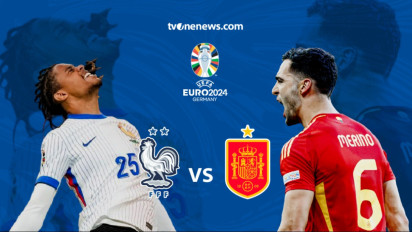 INFOGRAFIS: Rapor Spanyol Vs Prancis, Siapa Paling Berkilau?