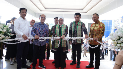 Tingkatkan Kompetensi dan Daya Saing Tenaga Kerja di Kepri, Menaker Ida Fauziyah Resmikan Satpel Vokasi dan Produktivitas Batam