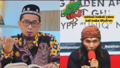 Satire Mama Ghufron Bahasa Semut, Ustaz Adi Hidayat Sebut Saat Ini Dianggap Mudah Jadi Ustaz atau Kiyai, MUI Ingatkan Bisa Menyesatkan