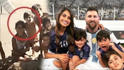 Arti Kesetiaan, Ini Kisah Cinta Sejati Lionel Messi dan Antonela Roccuzzo, Bintang Argentina Itu Langsung Naksir Gegara ...