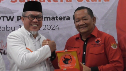 Silahturahmi PDIP dan PKS Sinyal Berkoalisi di Pilgub Sumut Lawan Super Koalisi