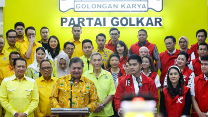 Terima Kunjungan Kaesang, Golkar dan PSI Sepakat Usung Dico Ganinduto Maju di Pilkada 2024 Semarang