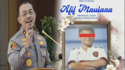 Detik-detik sebelum Tewas, Afif sempat Bilang Ini ke Temannya: Bang Kita...