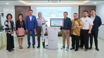 Rumah Sakit Medistra Jakarta Gunakan VELYS Robotic untuk Operasi Implan Lutut, Menjadi Pertama di Indonesia