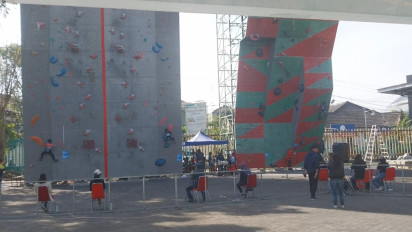 Sebanyak 157 Atlet Ikuti Kejurda Panjat Tebing DIY Tahun 2024