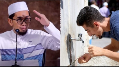 Boleh atau Tidak, Setelah Wudhu Air di Wajah Dilap Pakai Handuk? Ternyata Jawaban Tegas Ustaz Adi Hidayat Begini, Katanya itu...