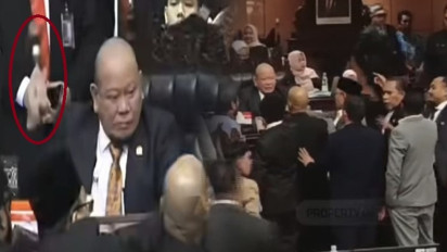 Terkuak, Penyebab Sejumlah DPD Nyaris Baku Hantam di Rapat Paripurna, Palu La Nyalla Dirampas