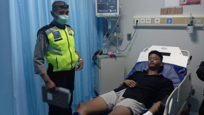 Viral, Aksi Ugal-ugalan Bule Inggris Mabuk dan Tabrak Tiga Kendaraan