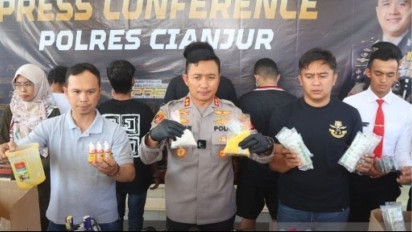 Waspada Bahaya Obat Terlarang Tersebar di Vila Wilayah Puncak, Polisi Ringkus Empat Pelaku dan Barang Bukti 300 Ribu Butir
