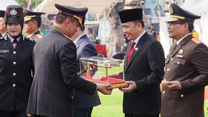 Pj Gubernur Agus Fatoni 9 bulan Pimpin Sumsel Terima 71 Pengharaan