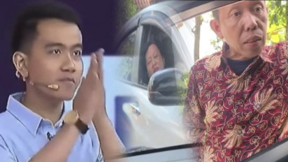 Gibran Ketakutan Lihat Ketua Ormas Lawan Arah hingga Tendang Mobil Warga di Semarang