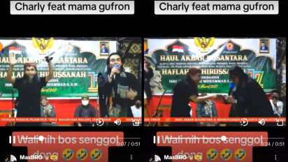 Viral Penyanyi Charly Van Houten Duet sama Mama Ghufron, Netizen: Terpapar Virus, Makin Banyak Pengikutnya