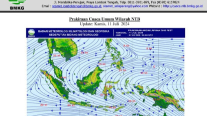 Cuaca Sebagian Besar Indonesia Cerah Berawan Hari Ini Menurut BMKG