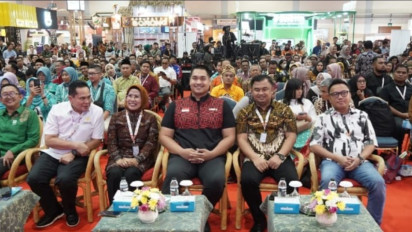 Disambangi 2 Menteri, Apkasi Sukses Tutup Pameran AOE dan APN 2024