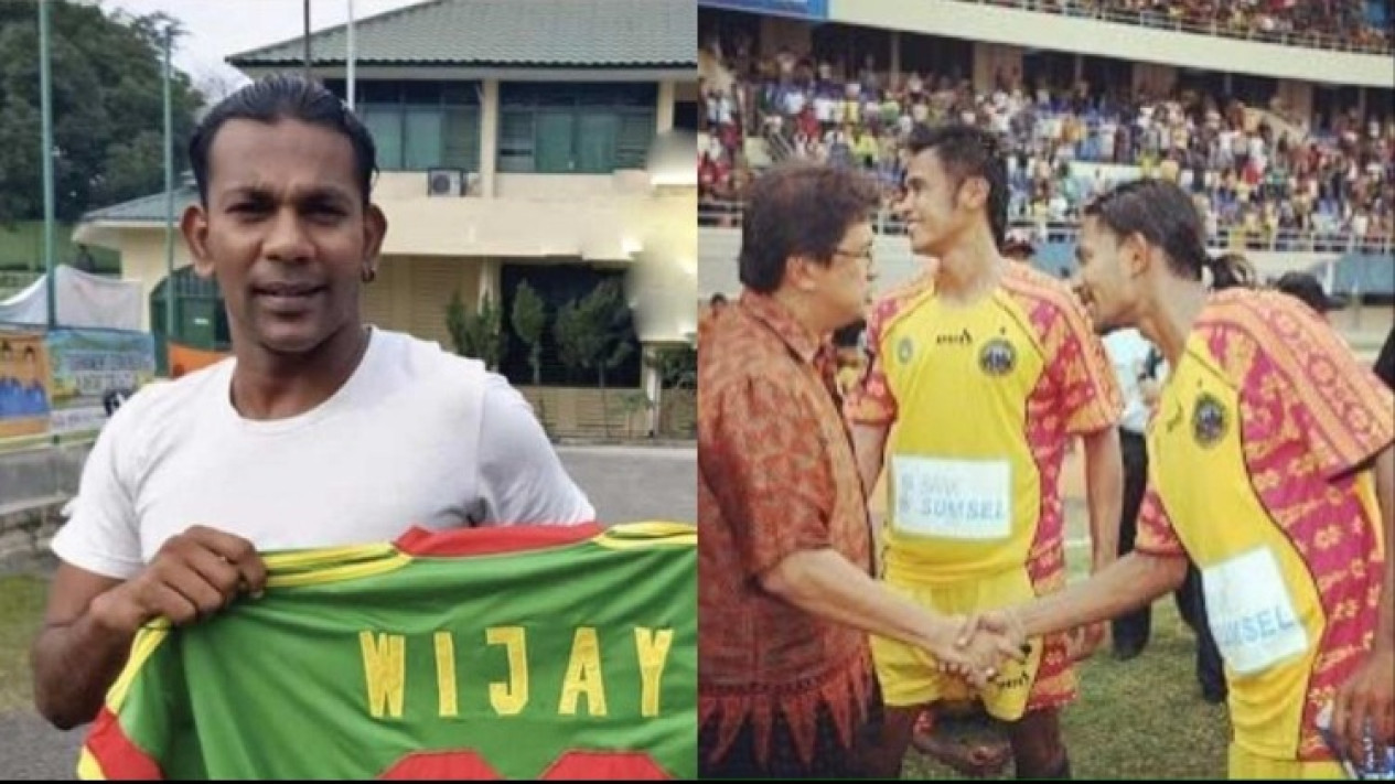 Masih Ingat Wijay? Gelandang Nyentrik Berdarah India yang Pernah Jadi Andalan Sriwijaya FC, Begini Kabarnya Sekarang
            - galeri foto