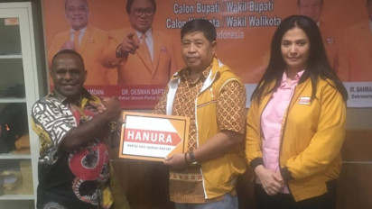 Pilkada Serentak 2024, Partai Hanura Dukung Melkianus Mote Calon Bupati Deiyai