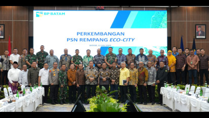 Dipimpin Menko Perekonomian RI, BP Batam Gelar Rakor PSN Rempang Eco-City