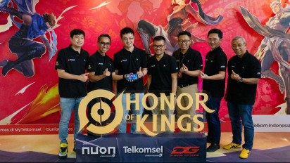 Nuon dan Telkomsel Gelar Peluncuran Honor of Kings GraPARI Corner