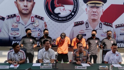 Polisi Tangkap Dua Tersangka Peredaran Narkoba Jenis Sabu 5 Kg dan 20 Ribu Pil Ekstasi di Jakarta Utara