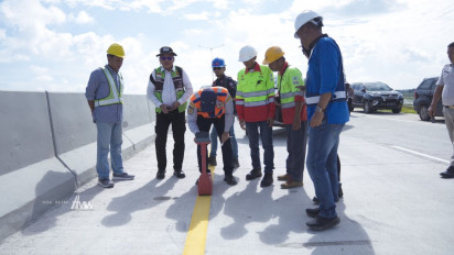 Tuntas Uji Laik Fungsi, Jalan Tol Kuala Tanjung - Tebing Tinggi - Parapat Siap Dioperasikan