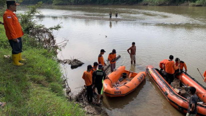 6 Orang Hanyut di Sungai Barumun Palas, 1 Tewas 3 Selamat 2 Orang Masih Hilang