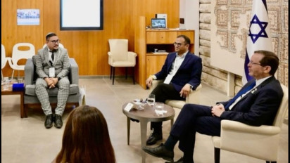 Pimpinan Yahudi Sulut Juga Ikut Bersama 5 Tokoh Muda Nahdliyin Bertemu Presiden Israel