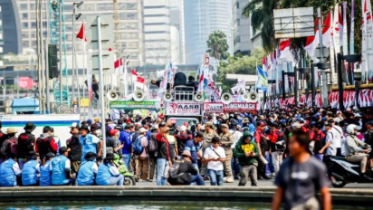 Besok! Ribuan Buruh akan Geruduk MK di Sidang Penentuan agar Omnibus Law UU Cipta Kerja Dicabut, Demo Juga Serempak Dilakukan di Kota-Kota Ini