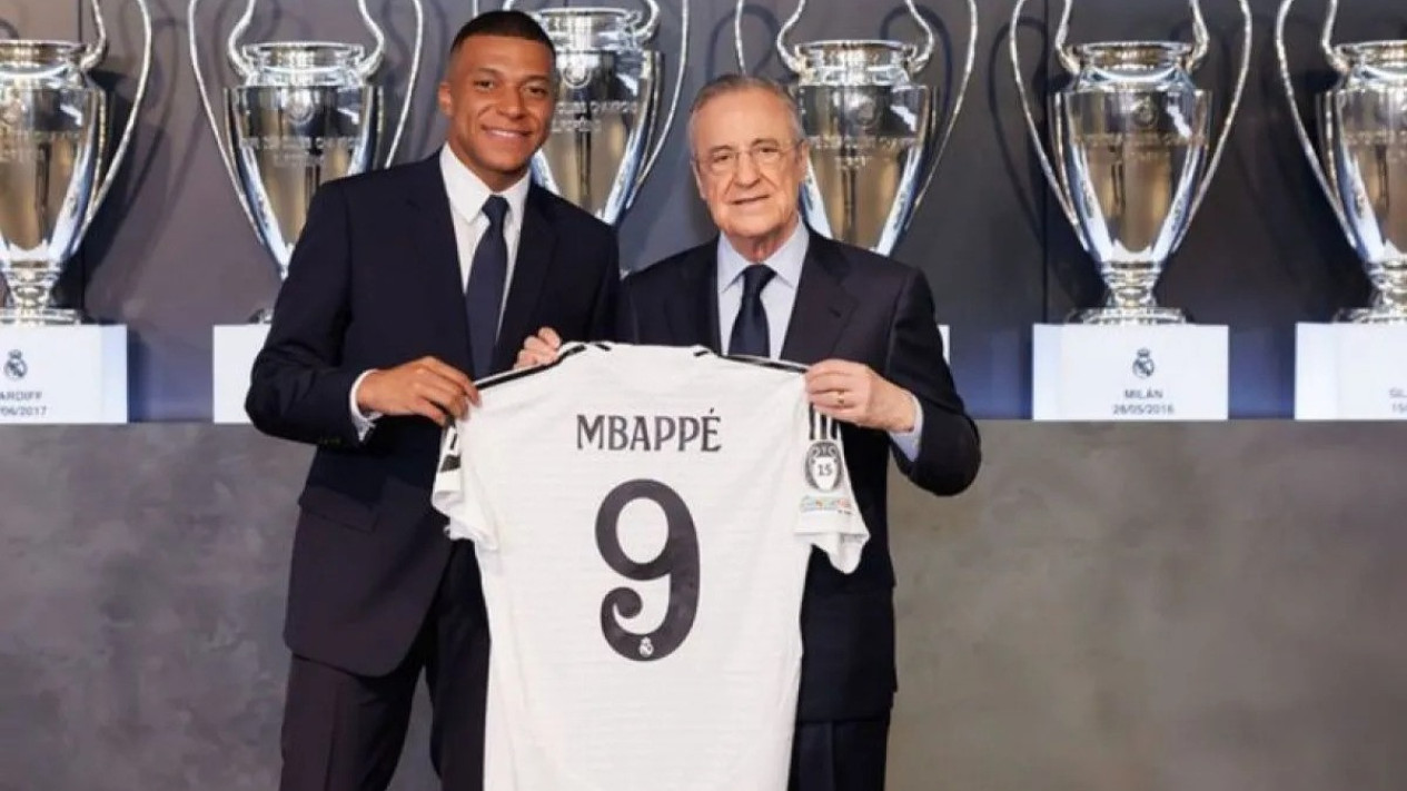 Resmi Jadi Pemain Baru Real Madrid, Kylian Mbappe: Mimpi Jadi Kenyataan Hari Ini
            - galeri foto