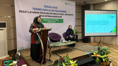 BPJS Ketenagakerjaan Banjarmasin Sosialisasi dan Tingkatkan Kualitas Pusat Layanan Kecelakaan Kerja Kepada Peserta