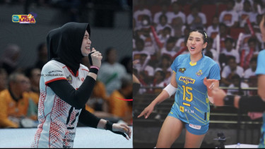 Buktikan Voli Bukan Cuma Soal Cantik, Grandfinal Proliga 2024 Jadi Final Ketiga Yolla Yuliana dan Wilda Nurfadhilah