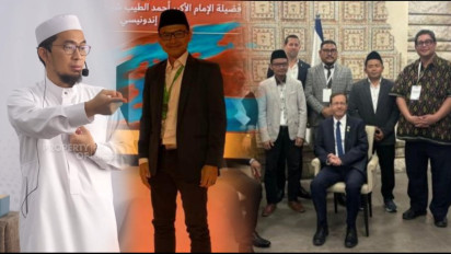 Kecam 5 Pemuda Nahdlatul Ulama Sambangi Presiden Israel, Ustaz Adi Hidayat Beri Sorotan Menohok: Dia Harus Bijak...